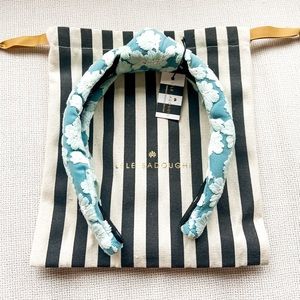 Lele Sadoughi Floral Lace Knotted Headband